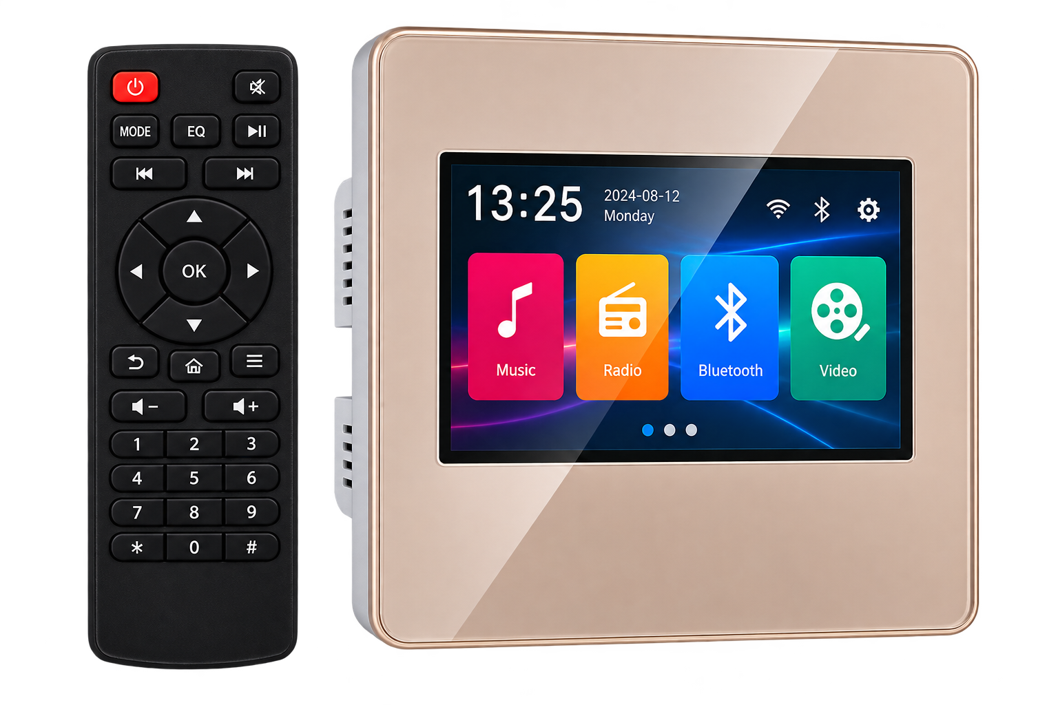 تاچ پنل دیواری غیر اندرویدی مدل S.O.S-JX803